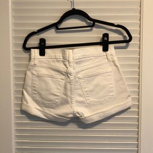 Frame Denim Shorts - Never worn white denim shorts Frame Denim Shorts - Never worn white denim shorts